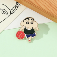 Load image into Gallery viewer, Shin-chan Lapel Pin - Tinyminymo
