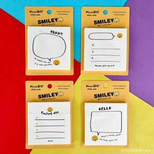 Smiley Sticky Note - Tinyminymo