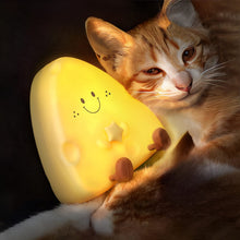 Load image into Gallery viewer, Smiling Cheese Shaped Night Light - Tinyminymo
