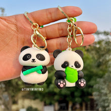 Load image into Gallery viewer, Star Panda 3D Keychain - Tinyminymo
