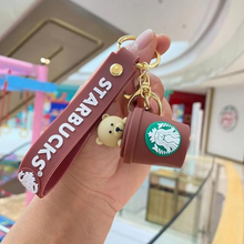 Load image into Gallery viewer, Starbucks Bear Cup 3D Keychain - Tinyminymo
