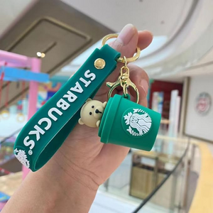 Starbucks Bear Cup 3D Keychain - Tinyminymo