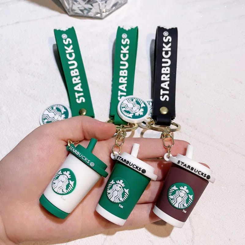 Starbucks keychain outlet set of 5