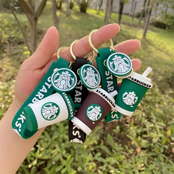 Set popular of 5 Starbucks Keychains