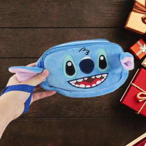 Stitch Dual Zipper Pouch - Tinyminymo