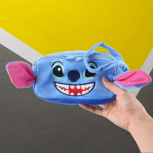 Stitch Dual Zipper Pouch - Tinyminymo