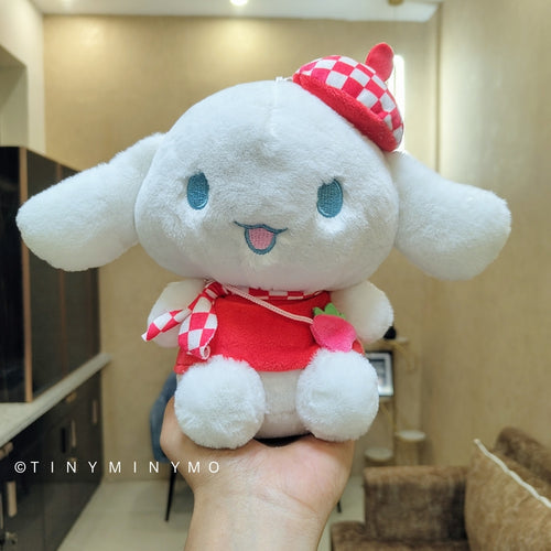 Strawberry Cinnamoroll Soft Toy - Tinyminymo