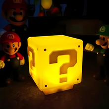 Load image into Gallery viewer, Super Mario Question Brick LED Light with Sound - Tinyminymo
