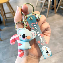 Load image into Gallery viewer, Sweet Koala Bear 3D Keychain - Tinyminymo
