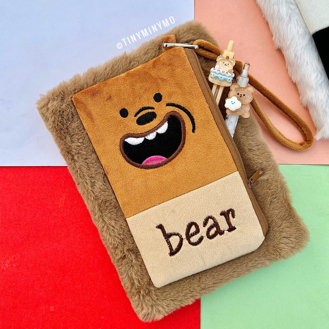 We Bare Bear Plush Diary - Tinyminymo