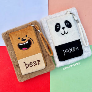 We Bare Bear Plush Diary - Tinyminymo