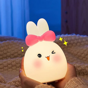 Winking Bunny Silicone Night Light - Tinyminymo