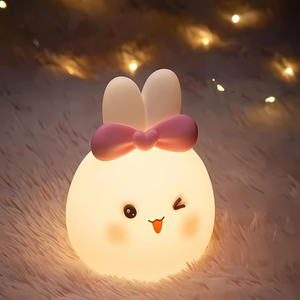 Winking Bunny Silicone Night Light - Tinyminymo