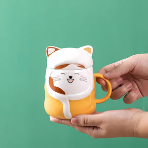 Winter Cat 3D Mug - Tinyminymo