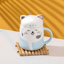 Load image into Gallery viewer, Winter Cat 3D Mug - Tinyminymo
