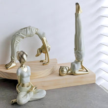 Load image into Gallery viewer, Yoga Lady Resin Figure - TInyminymo
