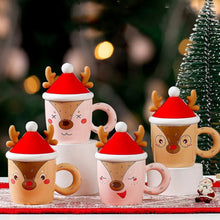 Load image into Gallery viewer, 3D Reindeer Christmas Mug - Tinyminymo
