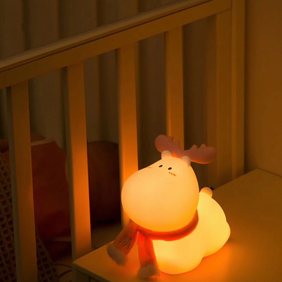 Baby Reindeer Touch Sensor Lamp - Tinyminymo