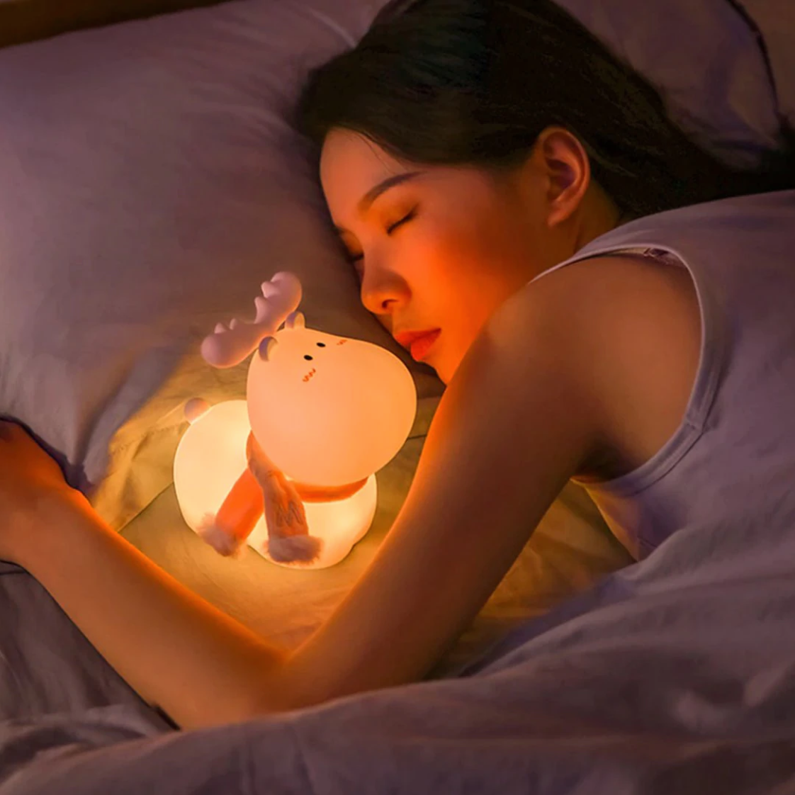 Baby Reindeer Touch Sensor Lamp - Tinyminymo