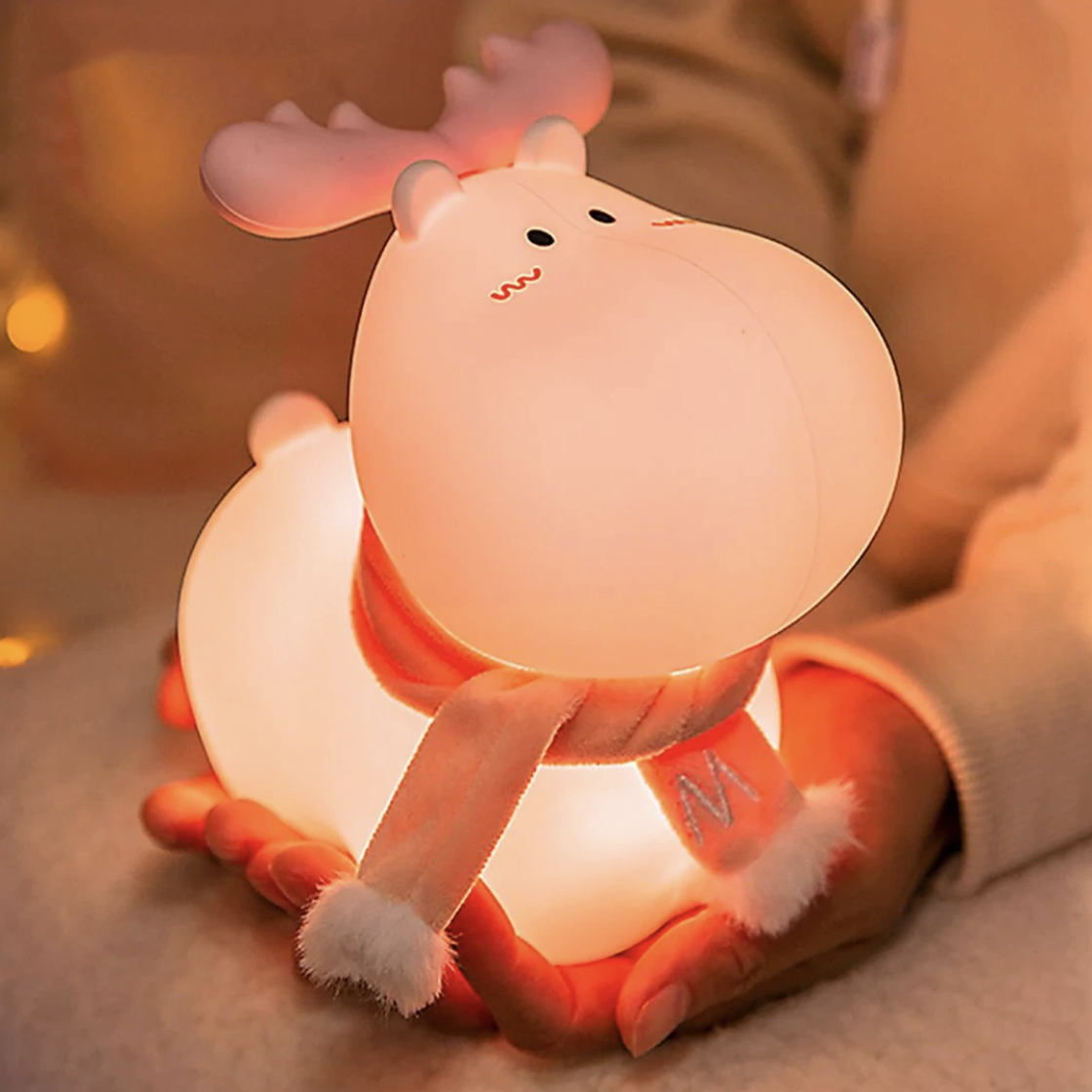 Baby Reindeer Touch Sensor Lamp - Tinyminymo