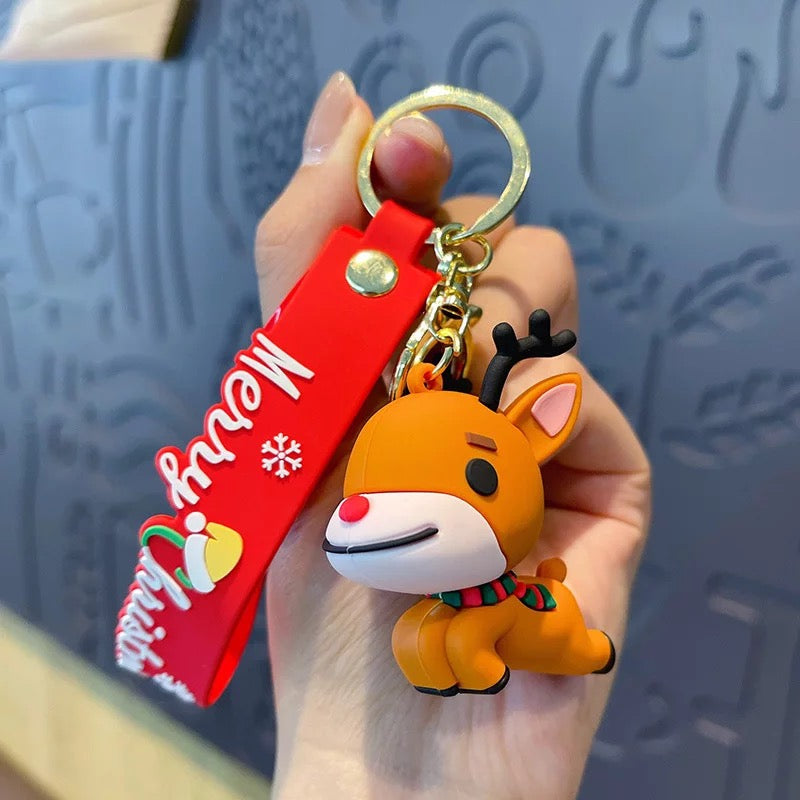 Christmas 3D Keychain - Tinyminymo