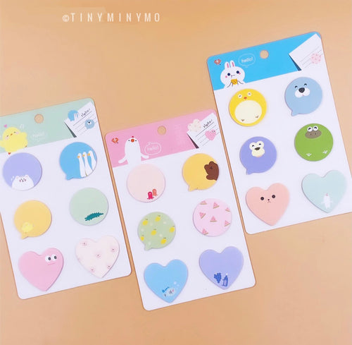 Cute Mini Sticky Note Set - Tinyminymo