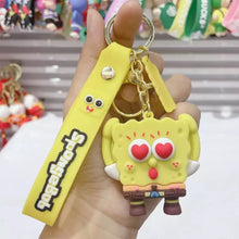 Load image into Gallery viewer, Cute Spongebob Squarepants 3D Keychain - Tinyminymo

