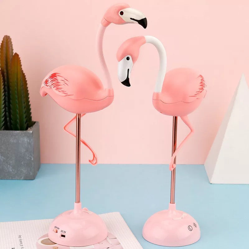 Cute Bright Standing Pink Flamingo LED Night selling Light Room Decor