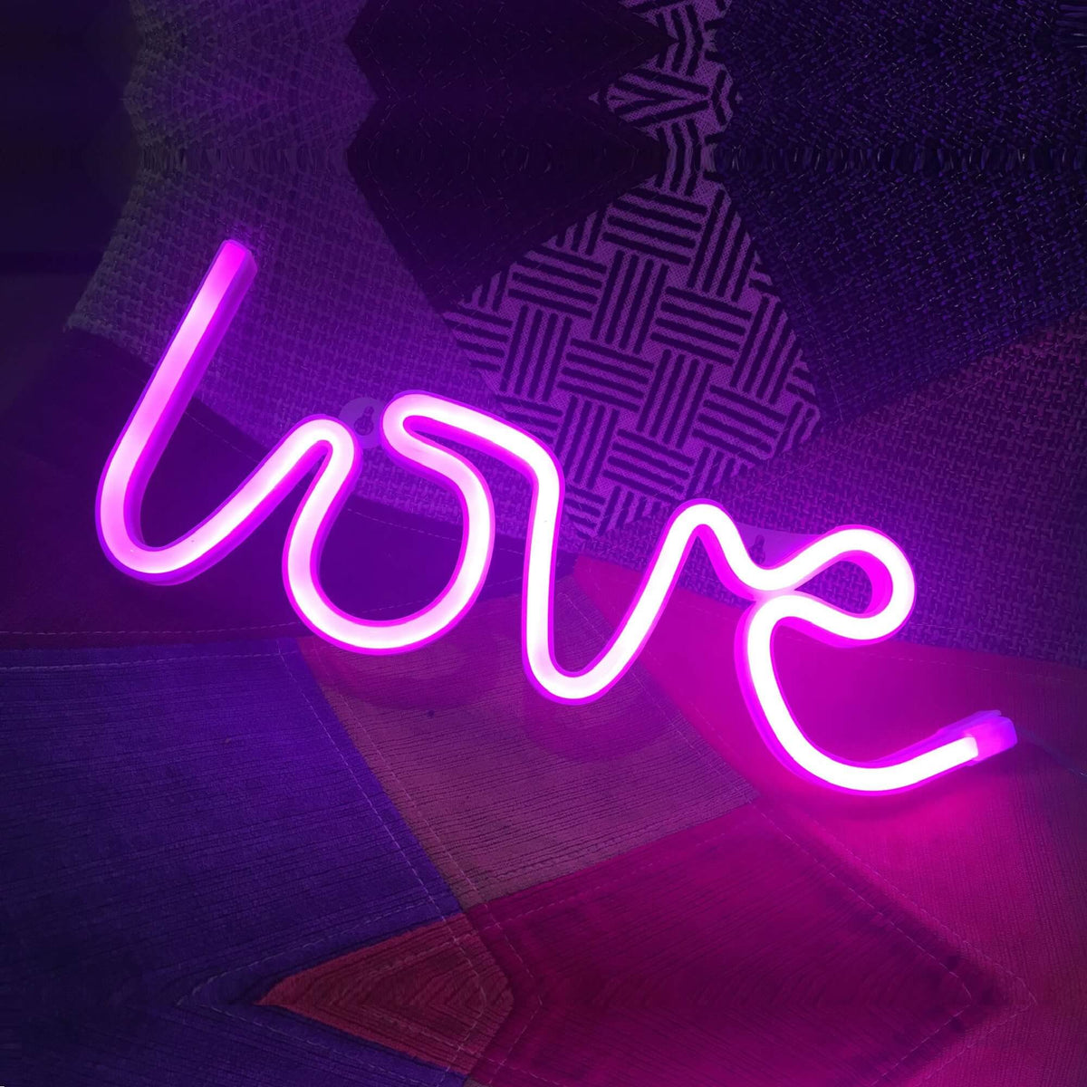 Love Led Light - Buy Pink Love Neon Light Online in India