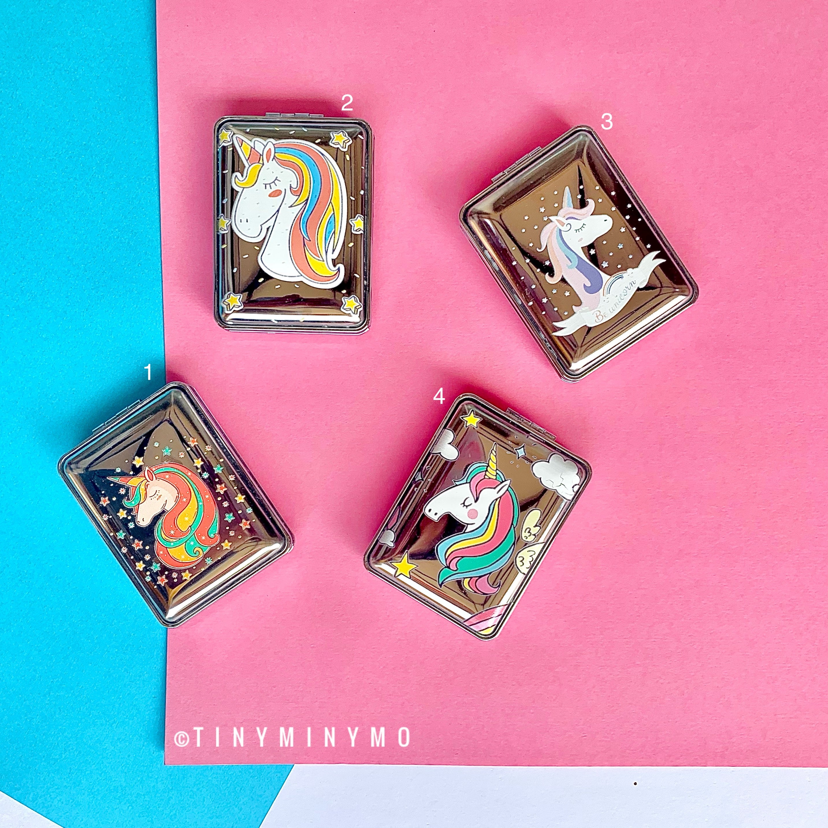 Buy Rainbow 'smile Every Day' Glass Compact Mirror 1X/2X Magnification With  Gift Box Travel Friendly Handbag Makeup Touch up Mirror Online in India -  Etsy