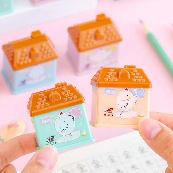 Hen House Pencil Sharpener - Tinyminymo