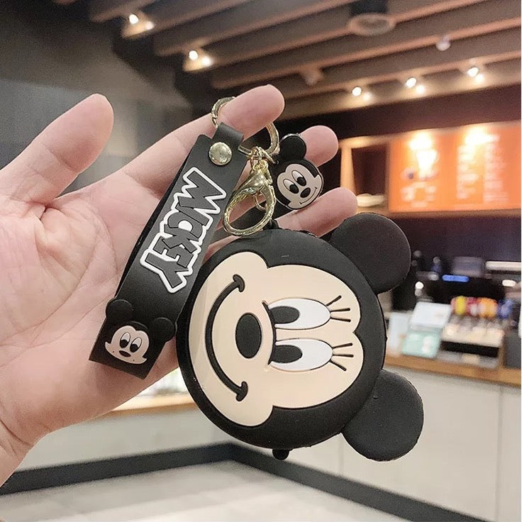 Grab Your Favorite Mickey Mouse Silicone Coin Pouch Keychain