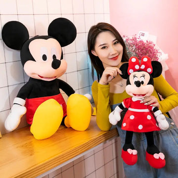 mickey and minnie stuffed toys