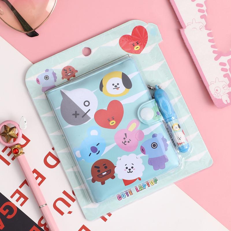 Mini diary with Pen - BT21 - Tinyminymo