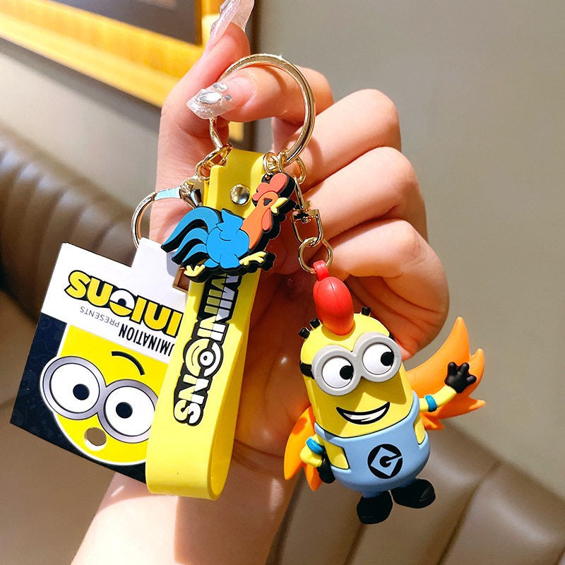 Minions hot sale 3d keychain