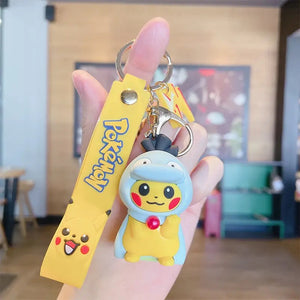 Pikachu Cosplay Keychain