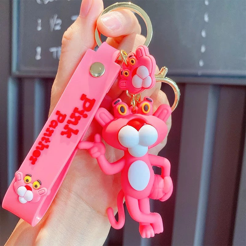 Pink Panther 3D Keychain - Tinyminymo