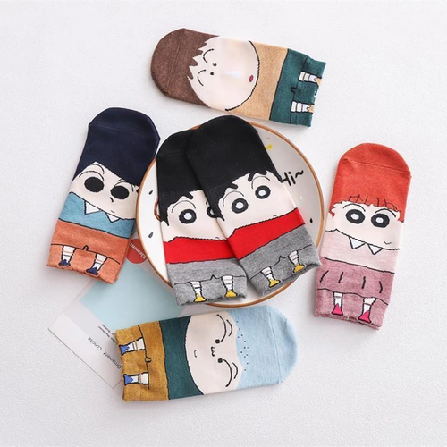 Shin-Chan and Friends Socks - Tinyminymo