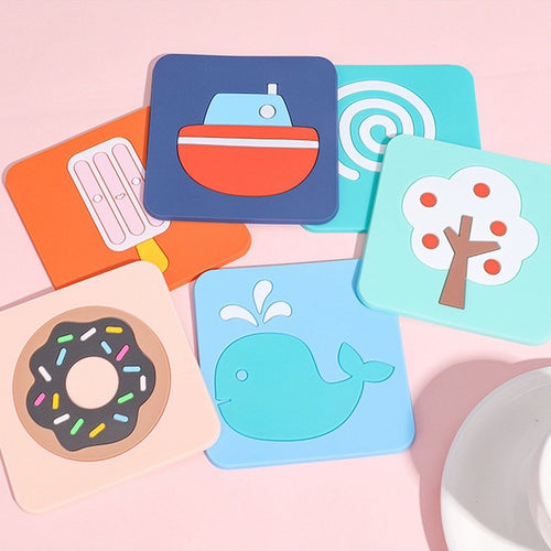 Cute Silicone Coaster - Tinyminymo