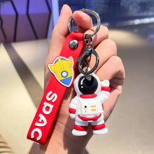 Load image into Gallery viewer, Waving Astronaut 3D Keychain - Tinyminymo
