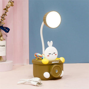 Multifunctional Mini Table Lamp - Wiggle Rabbit - Tinyminymo